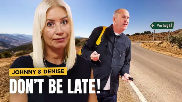 Video thumbnail for Johnny & Denise Have ONE Job: Get to Portugal on Time | The Big Road Trip Part 1