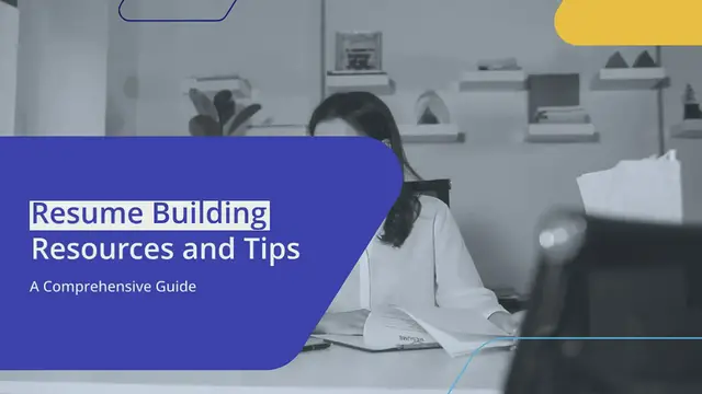 Video thumbnail for Resume building resources and Tips