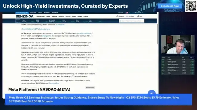 'Video thumbnail for Meta Platforms And Microsoft Blowout Earnings Reaction: Where Do They Go From Here?'
