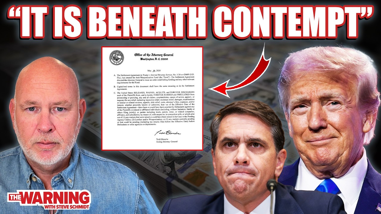 Video thumbnail for Steve Schmidt: Trump's Corruption Will Drown America