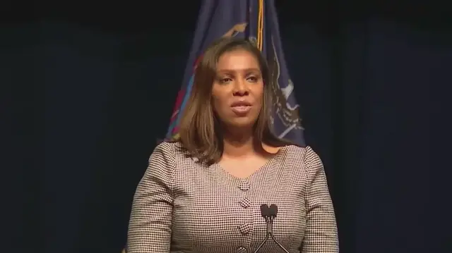 Video thumbnail for Feds accuse Letitia James of mortgage fraud