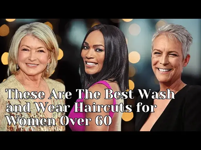 'Video thumbnail for 30 Chic Wash and Wear Haircuts for Over 60: Low-Maintenance Styles'