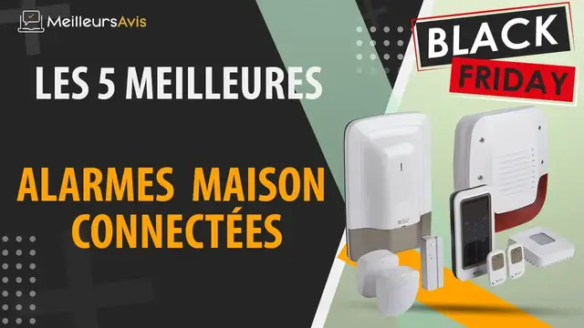 Video thumbnail for 🚩 MEILLEURE ALARME MAISON CONNECTÉE - Black Friday 2022 (Comparatif & Guide d'achat)