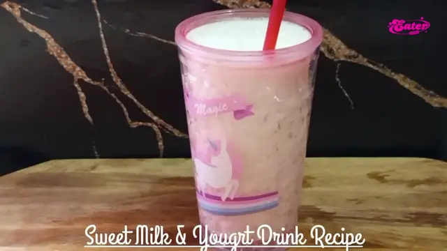 Video thumbnail for Summer Drink Sweet Milk & Yogurt Recipe