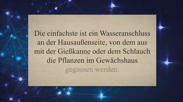 Video thumbnail for Gewächshaus Bewässerung – 4 praktische Möglichkeiten