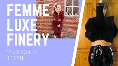 'Video thumbnail for FEMME LUXE TRY ON HAUL! SIZE 12/14! #femmeluxe'