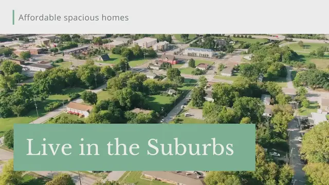 Video thumbnail for living in suburbs
