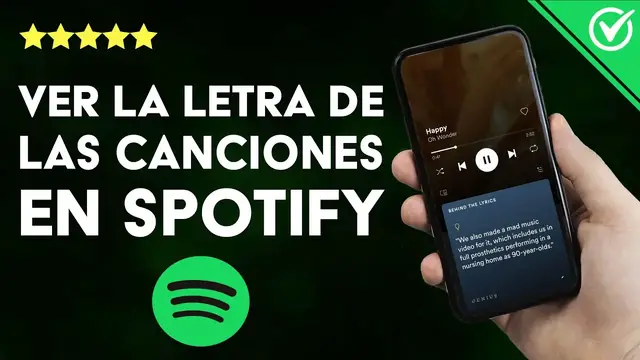 Video thumbnail for ¿Cómo ver la letra de las canciones en SPOTIFY? - Visualiza la letra y canta tus temas favoritos