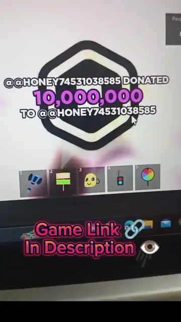 Video thumbnail for Pls Donate #shorts / Game link 🔗 -- https://www.roblox.com/games/15574380950/PLS-DONATE-UNLIMITED