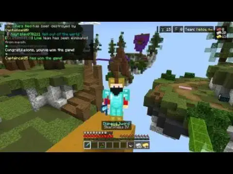 Video thumbnail for Minecraft bedwars