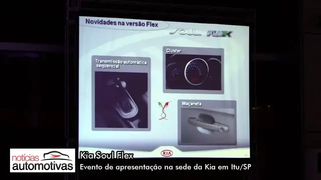 'Video thumbnail for Apresentação oficial Kia Soul Flex'
