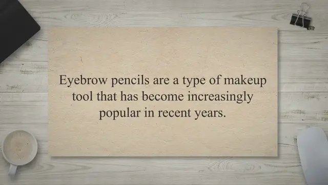 'Video thumbnail for Achieving the Perfect Look: Using Eyebrow Pencils as Eyeliner'