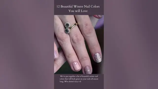 Video thumbnail for 12 Beautiful Winter Nail Colors You will Love | Color Stay Gel Envy Lingerie Silky Negligee