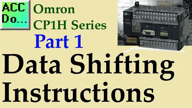 Video thumbnail for Omron CP1H Data Shifting Instructions Part 1