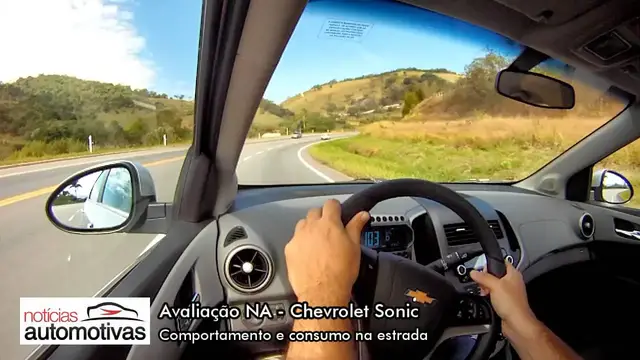 Video thumbnail for Chevrolet Sonic - Estrada - NoticiasAutomotivas.com.br