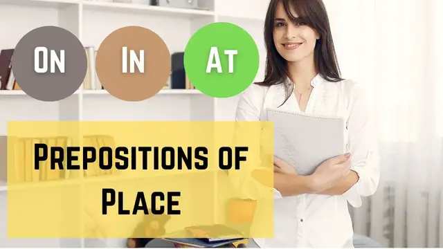 Video thumbnail for In At On Prepositions of Place | English Grammar Rules in 7 minutes
