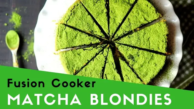Video thumbnail for Gluten-Free Matcha Blondie Recipe Fusion Cooker