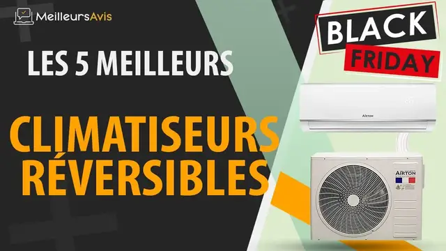 Video thumbnail for 🚩 MEILLEUR CLIMATISEUR REVERSIBLE - Black Friday 2022 (Comparatif & Guide d'achat)
