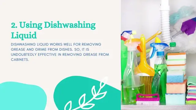 'Video thumbnail for How To Clean Sticky Grease Off Kitchen Cabinets'