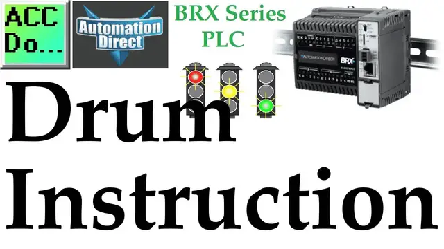 Video thumbnail for BRX Do-More PLC Drum Instruction Sequence