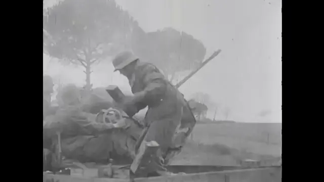 Video thumbnail for Big German Anti-Aircraft Guns Firing, 1944