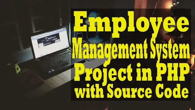 Video thumbnail for Employee Management System Project In PHP With Source Code 2021 | FREE Download