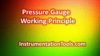 Video thumbnail for Pressure Gauge Working Principle