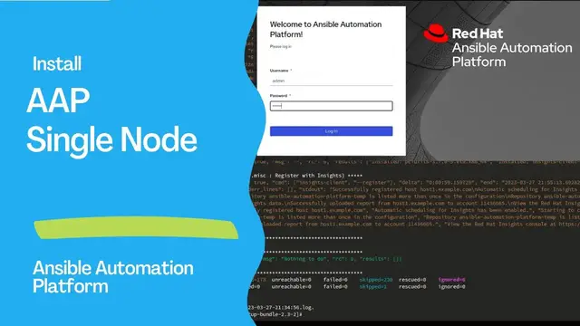 Video thumbnail for Streamline Your Workflow with a Single-Node Ansible Automation Platform Installation