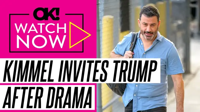 'Video thumbnail for Jimmy Kimmel Wants to 'Ask' Donald Trump to Be on His Show After Cancelation Drama'