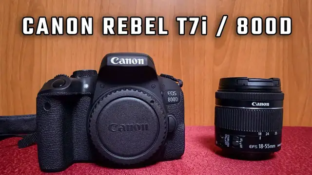 Video thumbnail for Canon EOS 800D(Rebel T7i) Review: Best Entry-Level Camera?
