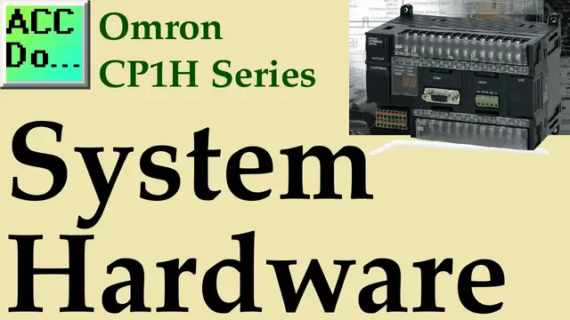 Video thumbnail for Omron CP1H PLC System Hardware