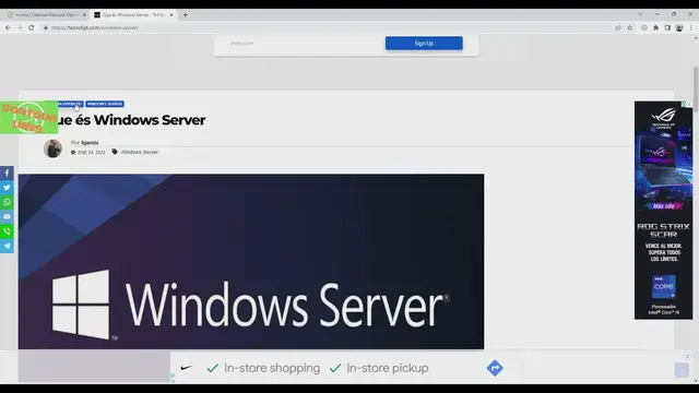 Video thumbnail for Que és Windows Server - Tot Sobre la Informatica