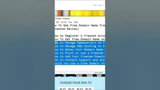 Video thumbnail for $0.00 Domain Name for Lifetime