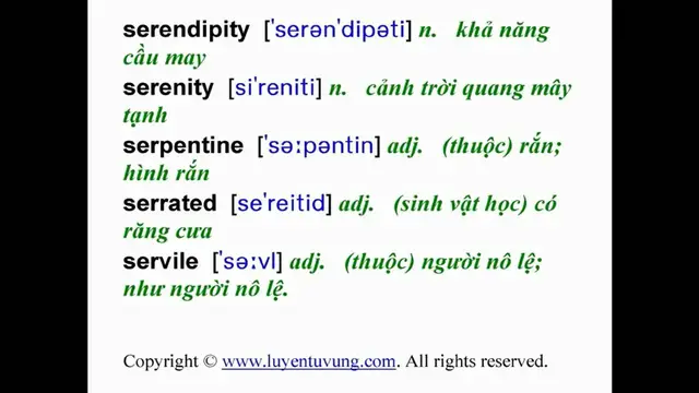 Video thumbnail for Essential Words for the GRE - Lesson 121