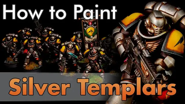 Video thumbnail for How to Paint: Silver Templars Space Marines for Warhammer 40k