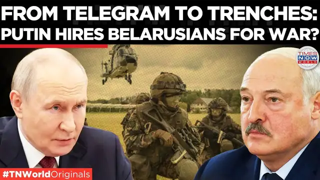 Video thumbnail for EXPLAINED: How Russia's Recruitment Drive Is Targeting Belarusians For Ukraine War | Times Now World