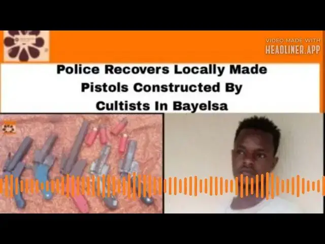 Video thumbnail for Police Recovers Locally Made Pistols Constructed By Cultists In Bayelsa ~ OsazuwaAkonedo