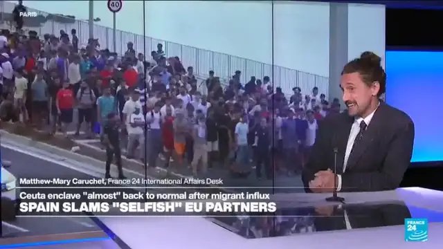 Video thumbnail for Ceuta: Spain slams "selfish" EU partners