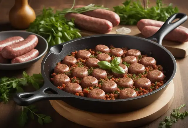 Video thumbnail for Ground Italian Sausage Recipe