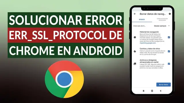 Video thumbnail for Cómo solucionar ERR_SSL_PROTOCOL_ERROR de CHROME en ANDROID