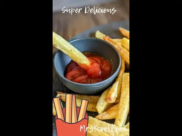 Video thumbnail for how to make french fries at home #shortvideo #howtomake #frenchfries #youtubeshorts #friesrecipe