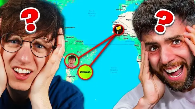 'Video thumbnail for Who is better at Geoguessr? JACK VS ZERKAA!'