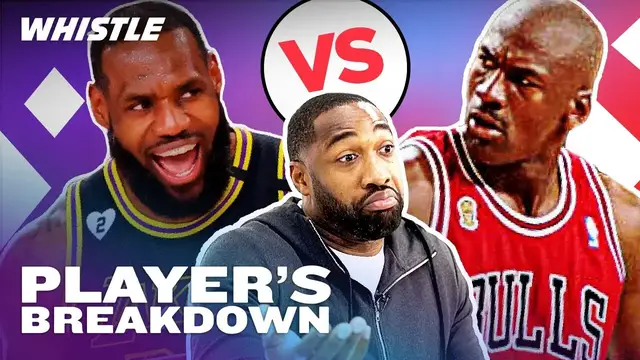 'Video thumbnail for Why LEBRON Is The Goat, NOT Michael Jordan! | Gilbert Arenas Breakdown'