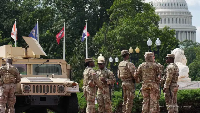 'Video thumbnail for National Guard will carry weapons in Washington, DC, following new order'