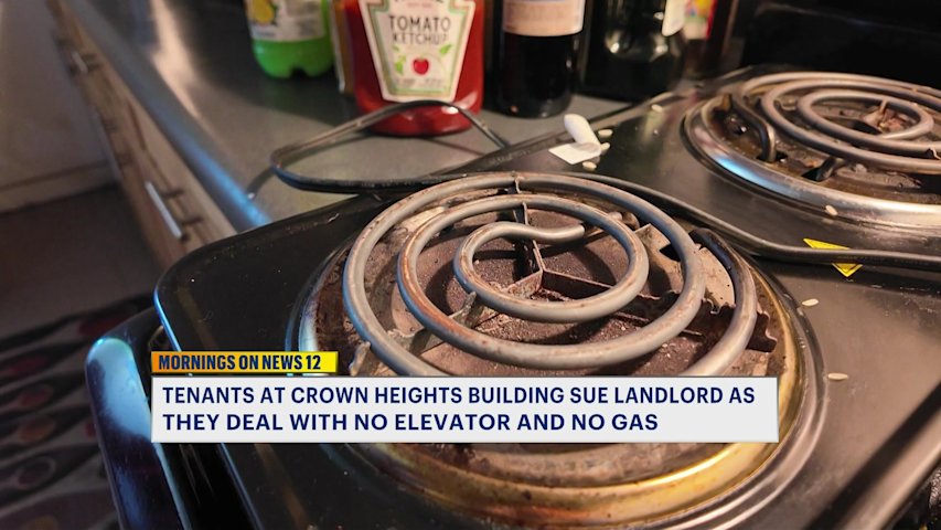 Video thumbnail for Disabled Brooklyn tenants sue landlord over broken elevators, wheelchair lift and months without gas