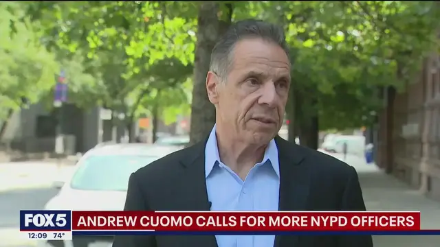 'Video thumbnail for Cuomo addresses shooting in East Harlem, calls for more police'