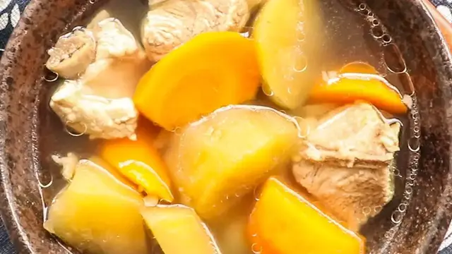 'Video thumbnail for Yacon Soup With Pork Ribs: Best To Lose Weight And Beauty'