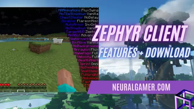 'Video thumbnail for How to Download and Install ZEPHYR Hacked Client! For Minecraft Bedrock Edition - NeuralGamer'