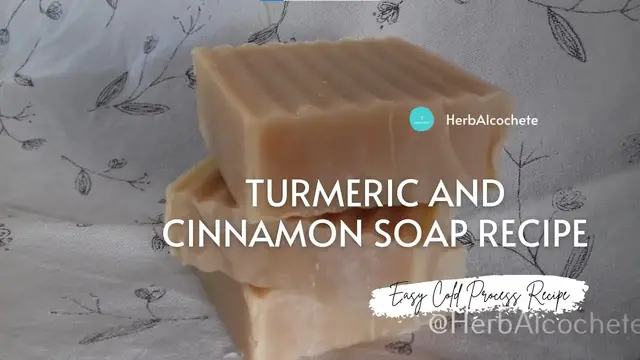 Video thumbnail for Turmeric and Cinnamon Soap Recipe