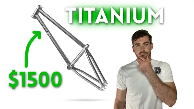 'Video thumbnail for Do You REALLY Need a Titanium Frame to Ride BMX? 🤔'